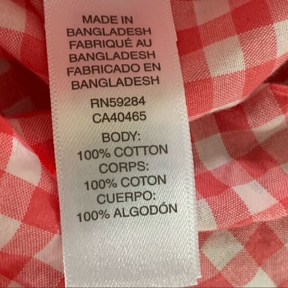 NWT Children’s Place Baby Boys Gingham Bodysuit w/ Bow Tie – Size 3-6M (NWT) - Picture 5 of 6